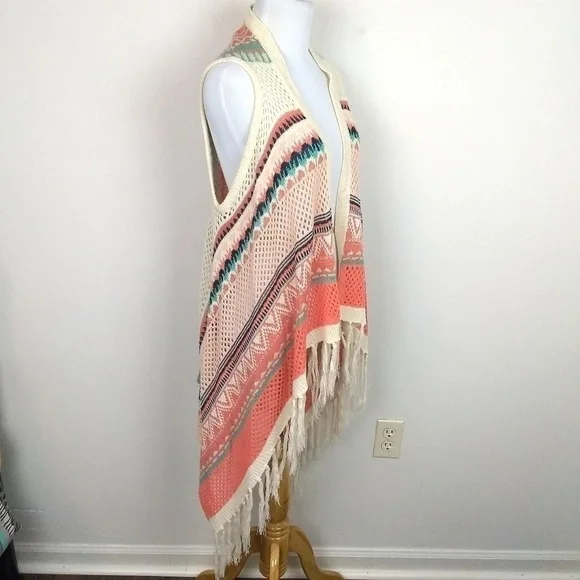 No Boundaries Crocheted Cardigan | sz S - Picture 2 of 5